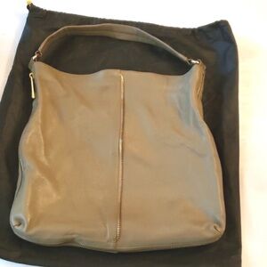 Kelsi Dagger Green Leather Shoulder Bag